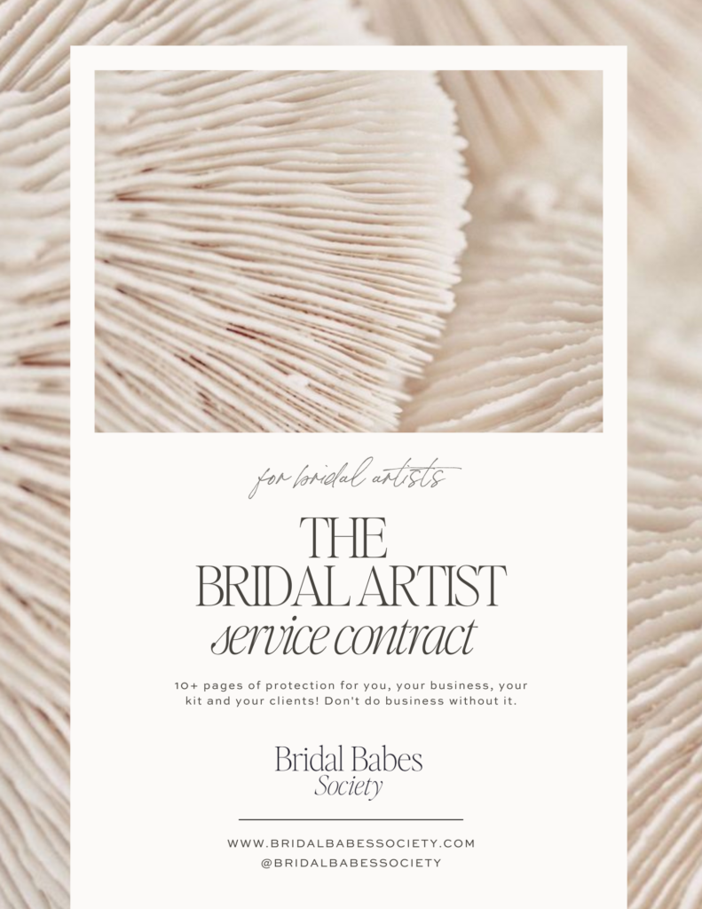 BBS_Bridal_Artist_Service_Contract